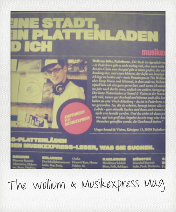 The Wollium im Musikexpress Magazin